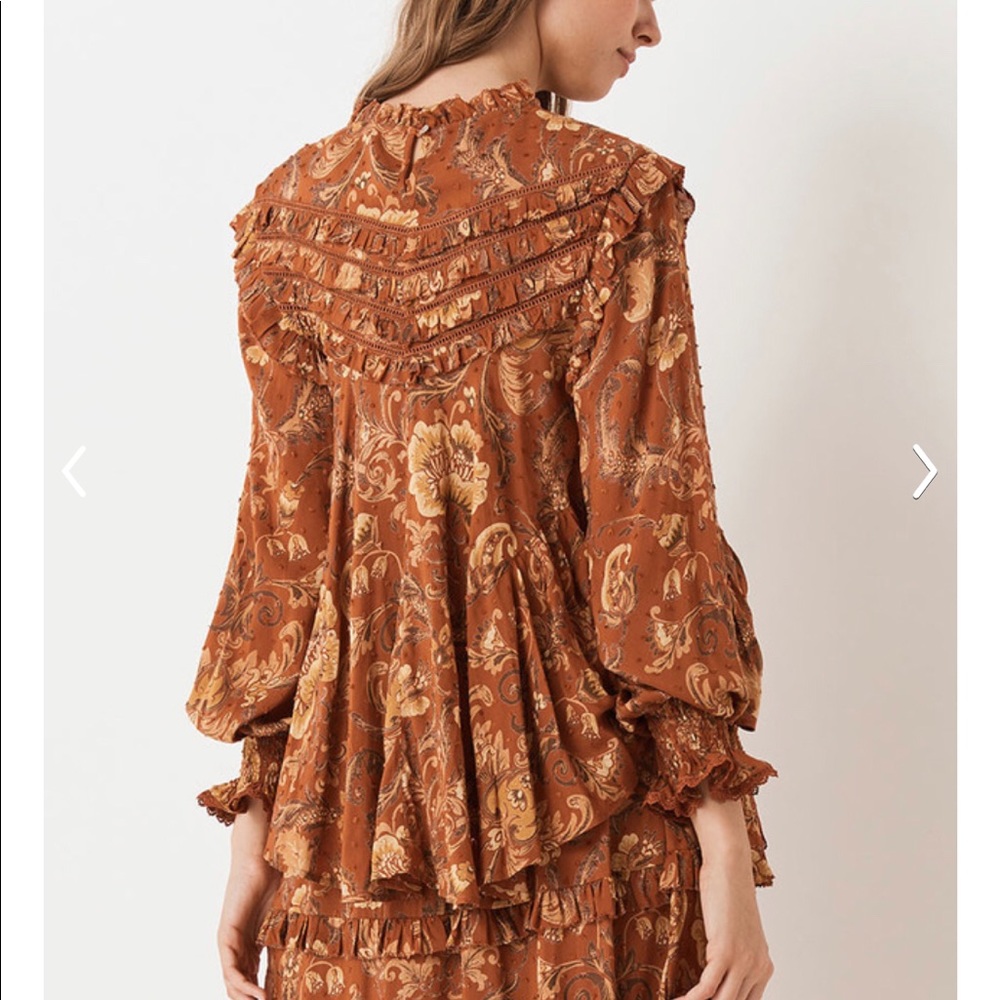 NWT Spell aurora blouse